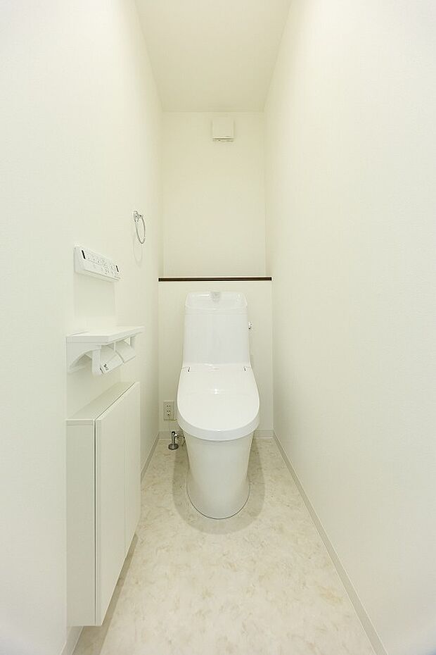 1階と2階にトイレがあるので、混み合うこともありません。