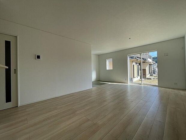 18帖のLDK。家族でゆっくり過ごせます。