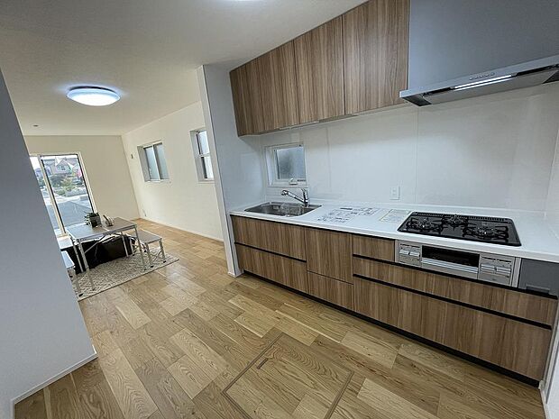 作業がしやすい広々キッチン