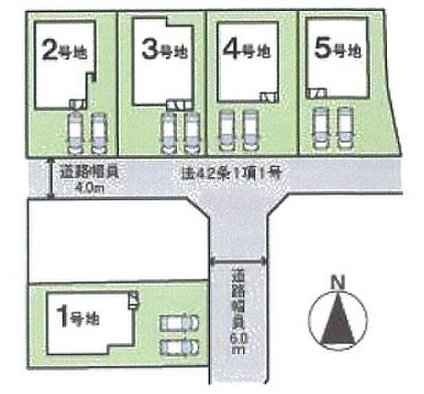 全5棟(4号地)　4LDK　お気軽にお問い合わせください。