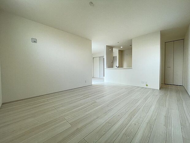 19.6帖のLDK。家族でゆっくり過ごせます。