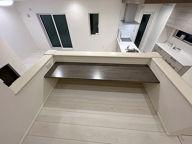 空間を有効活用したスキップフロア。勉強や家事など使い方は多種多様！