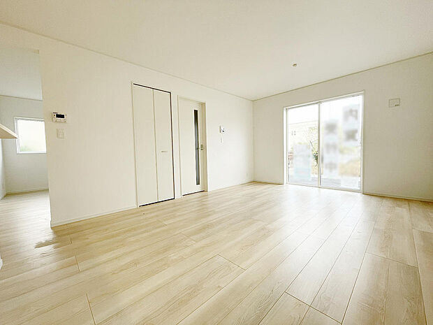 20帖のLDK。家族でゆっくり過ごせます。