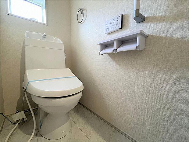 1階と2階にあるので、家族と使用する時間が重なっても安心です。