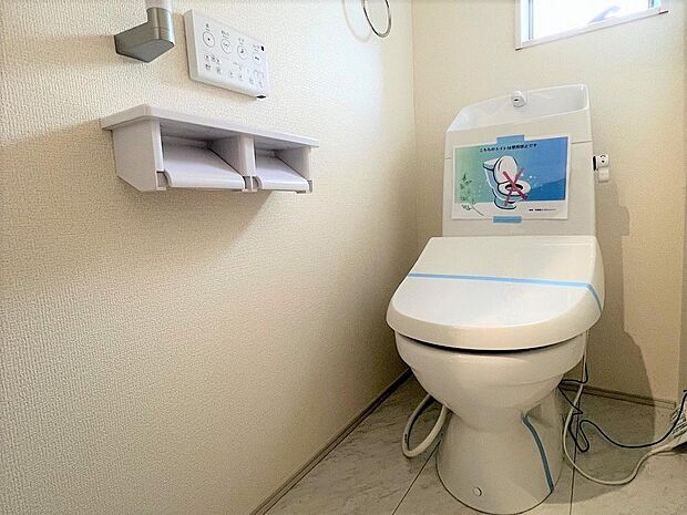 1階と2階にあるので、家族と使用する時間が重なっても安心です。