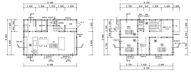 3LDK。ファミリークローゼット、3帖の収納スペースあり。普通車2台駐車可能。