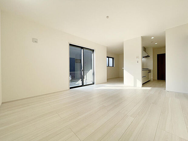 20帖のLDK。家族でゆっくり過ごせます。