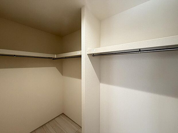 暮らしにゆとりをもたらす充実の収納スペース。