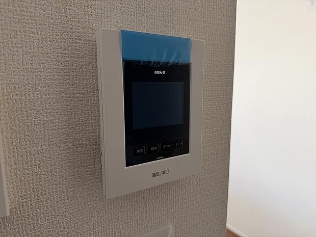 モニター付きインターホン(同社施工例)