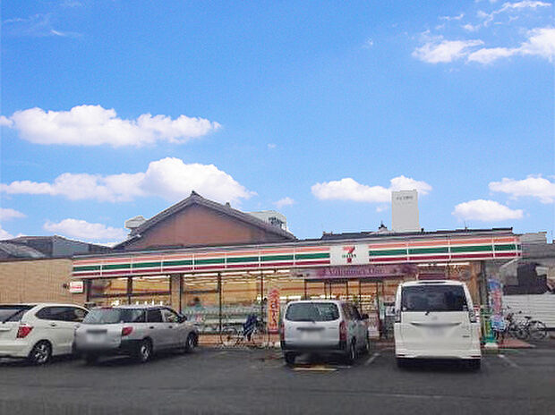 セブンイレブン姫路伊伝居店 約450m(徒歩6分)