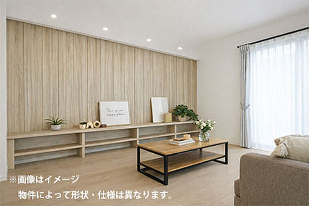 アクセント壁・天井/お気に入りのインテリアを、より際立たせるアクセント壁や天井を設けています。