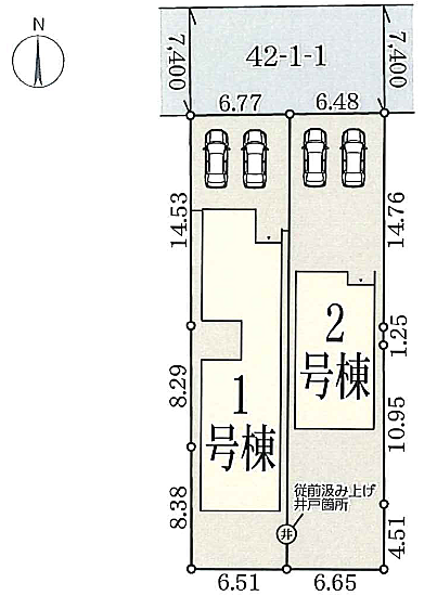 (1号棟)4LDK+3WIC 平屋