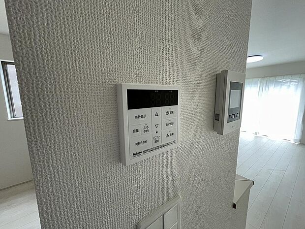 給湯リモコン(同社施工例)