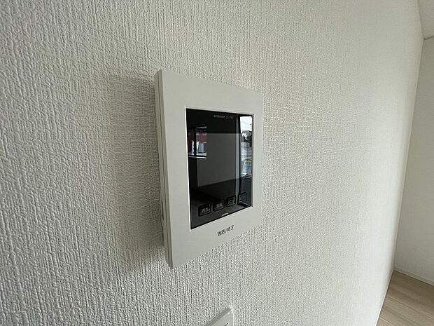 モニター付きインターホン(同社施工例)