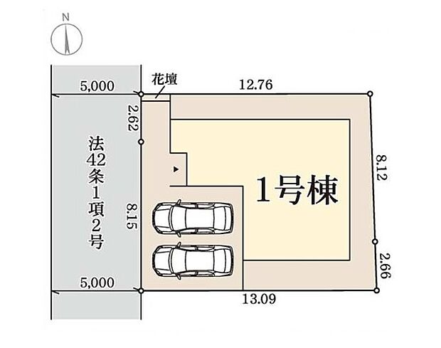 並列2台駐車可能です。