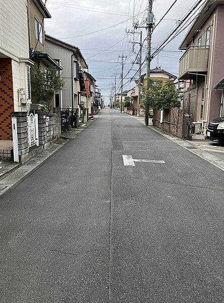 前面道路含む現地写真（2026年3月撮影）