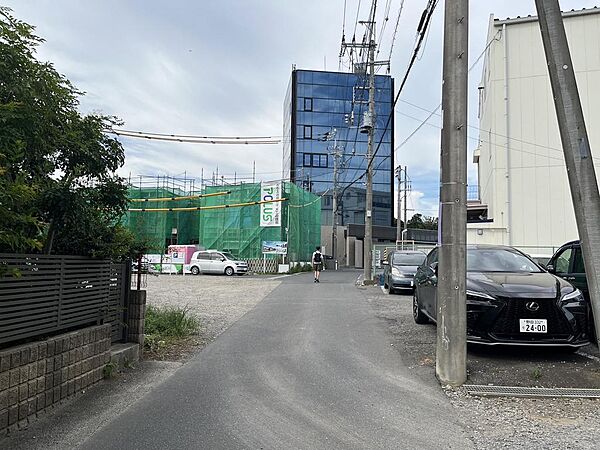 前面道路