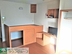 レオパレスミライアル 101 1階1Kのリビング/ダイニング