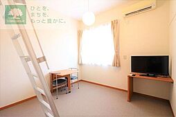 レオパレスカーサ 204 2階1Kのリビング/ダイニング