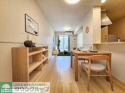 京成松戸線 前原駅 徒歩5分の賃貸アパート 1階1LDKのリビング/ダイニング