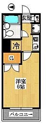 間取図画像 1K