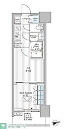 パークアクシス市川 2Kの間取図画像