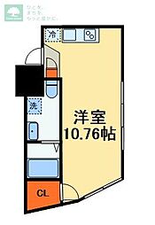 ARBUSTOHILLS ワンルームの間取図画像