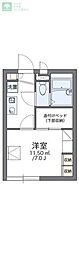 レオパレスクエスタ 1Kの間取図画像