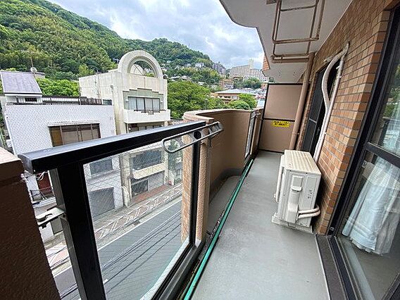 南向きのバルコ...