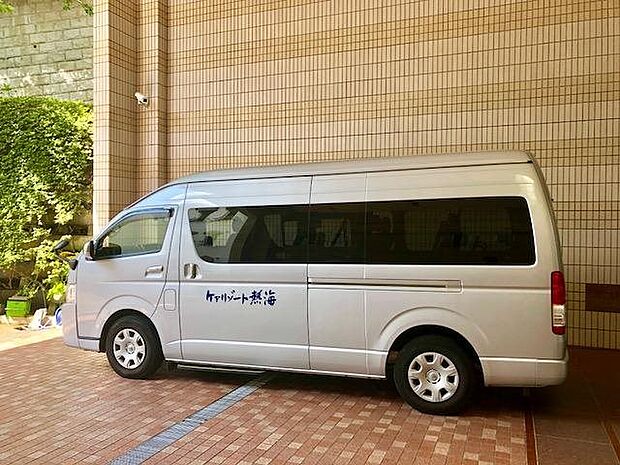 【シャトルバス】無料で熱海駅間を送迎してくれます。