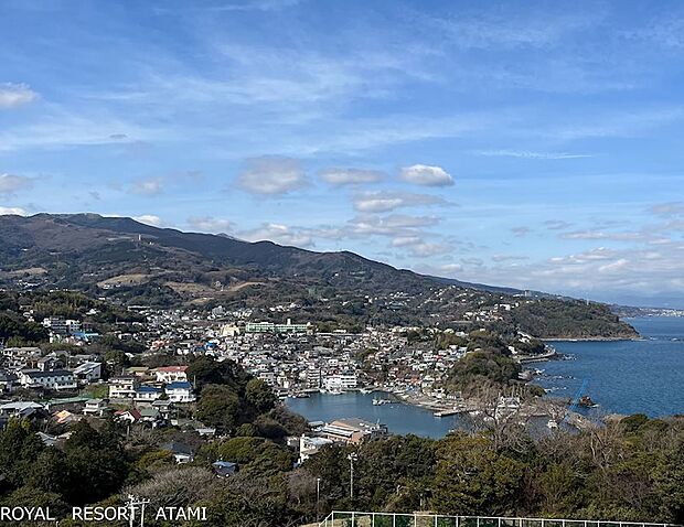 真鶴半島、湯河原の自然景観を満喫する眺望。