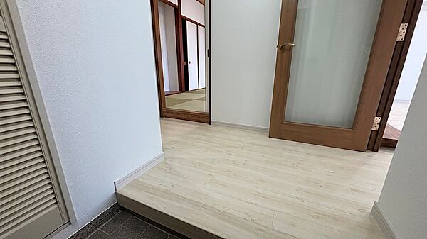運気が上がりそうな玄関です。