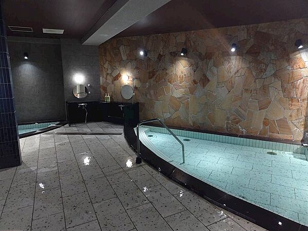 マンション内のおんせんだいよく