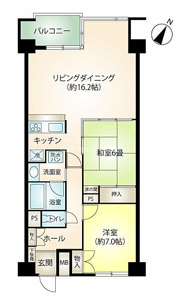 【間取図】