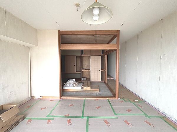リビングインの和室部分