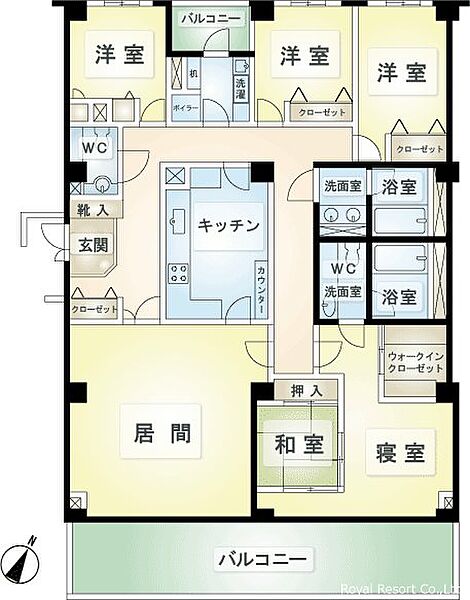間取り：322000639392