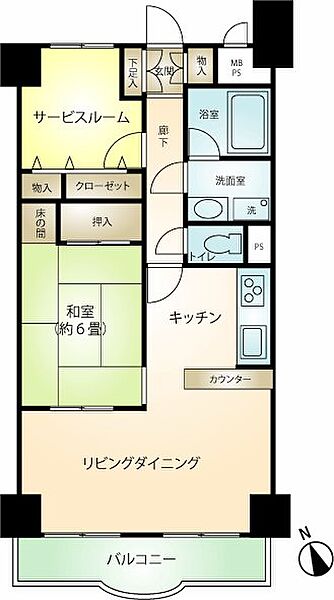 専有部分　間取図