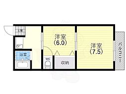 ハーヴェスト平野 4階/402