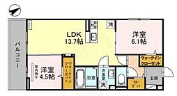 ル・リアン神戸 2階
