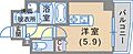 ラナップスクエア神戸県庁前2階4.5万円