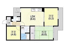 ヴェルドール上池田 2階