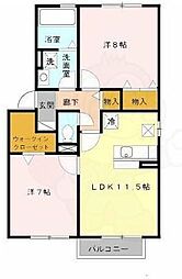 クレールヒル白水 1階