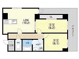 ウィステリア神戸湊川 3階