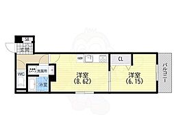 D−room旗塚通 3階/-