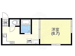 山下荘 2階/202