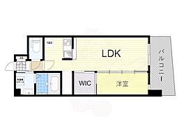 セレニテ神戸ミラクシュッド 1LDKの間取図画像