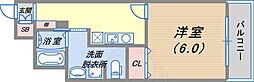 ドミール春日野道-N- 1Kの間取図画像