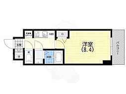 アドバンス神戸マリスI 1Kの間取図画像
