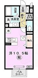 HITOMIDORMITORY ワンルームの間取図画像