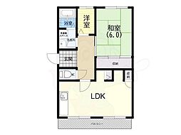 ユメノサニーハイツ 2LDKの間取図画像